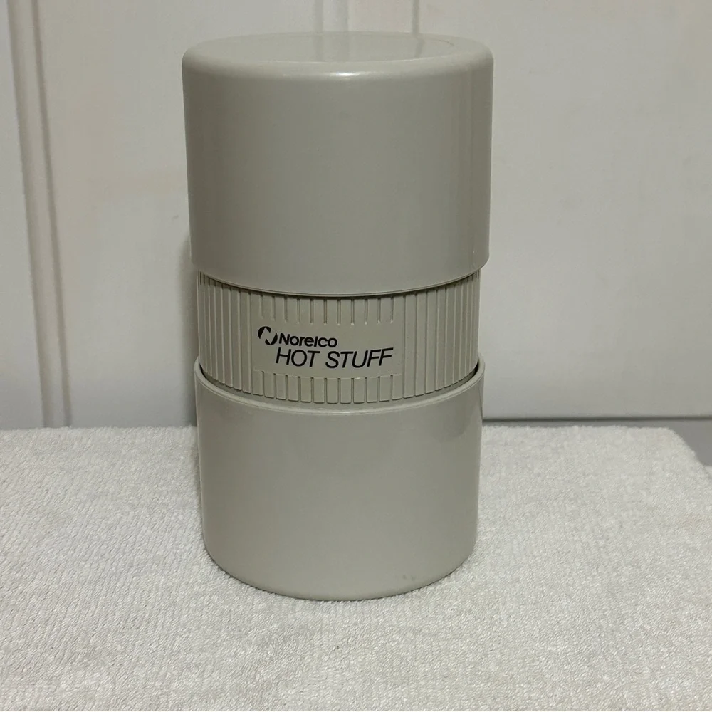 Norelco HotStuff TC-22 Beverage Food Warmer Dorm‎ Travel Office Coffee Tea Vtg
